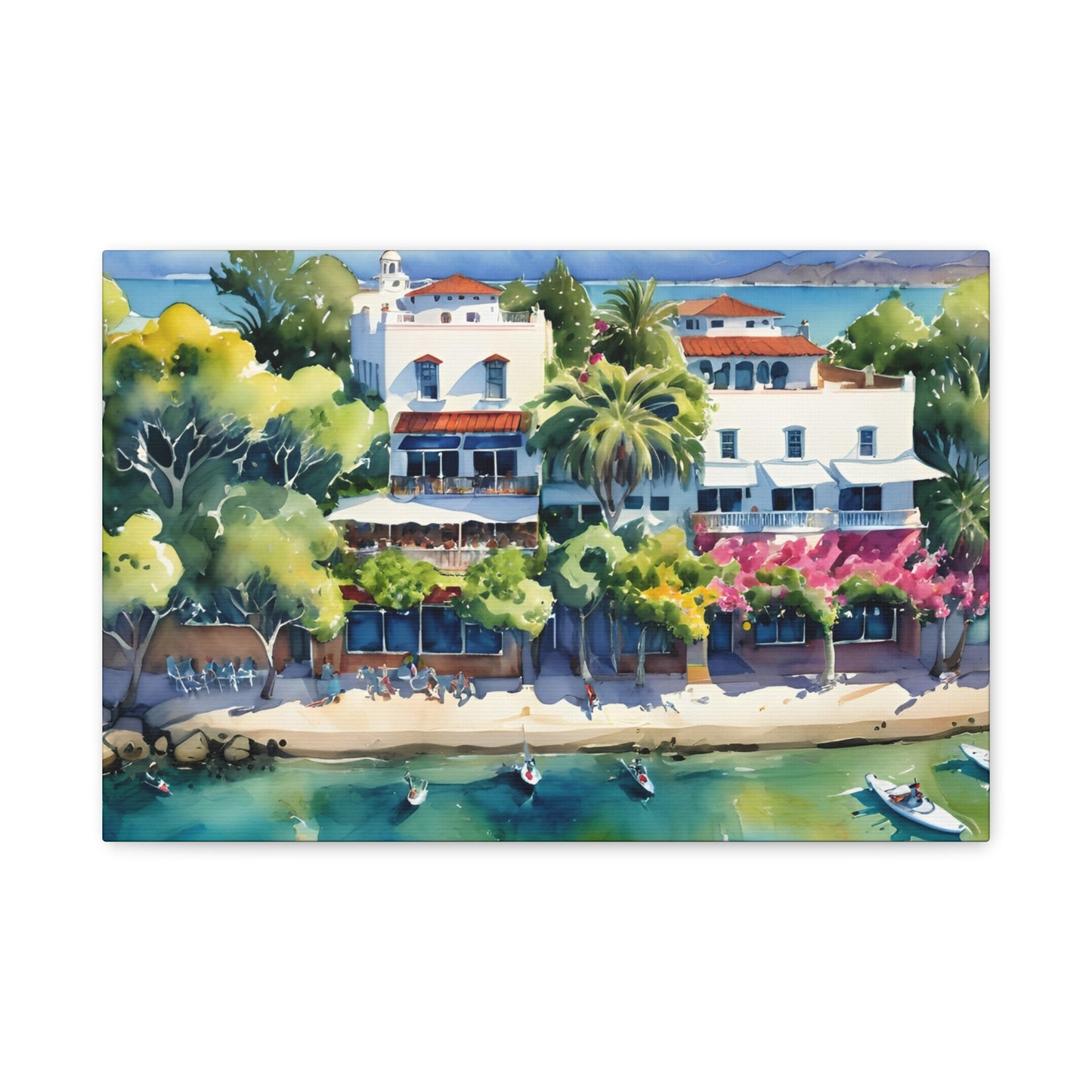 Santa Barbara Coastline, Santa Barbara Painting, 7 of many