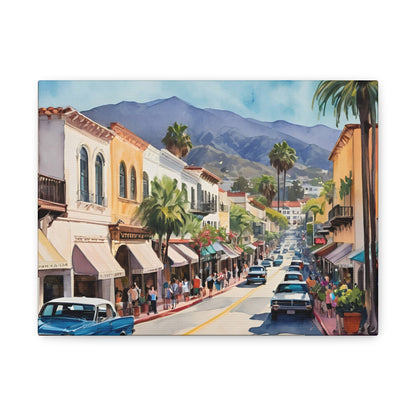 Santa Barbara Downtown, Santa Barbara Painting, 7 of many