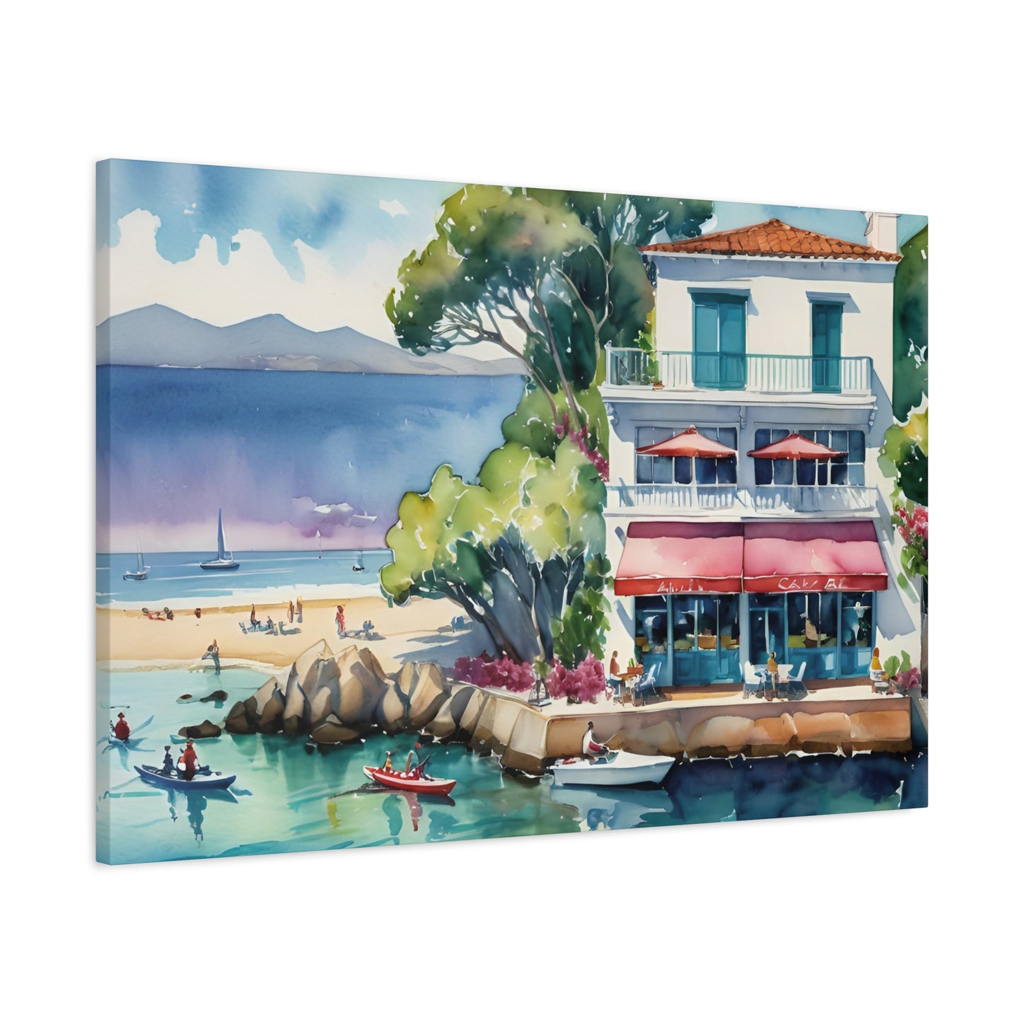 Santa Barbara Coastline, Santa Barbara Painting, 6 of many