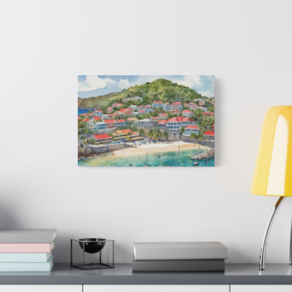 St. Barts Coastal Vibe, Canvas Painting, 7 of many