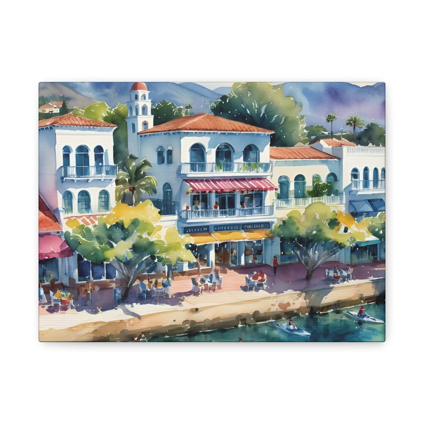 Santa Barbara Coastline, Santa Barbara Painting, 3 of many