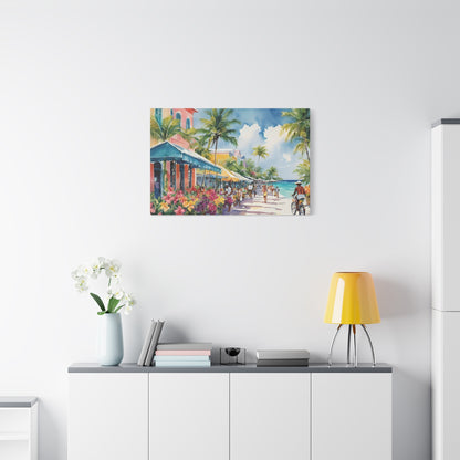 A Caribbean Vibe, Watercolor Painting, 10 of many