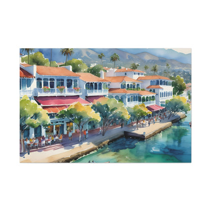 Santa Barbara Coastline, Santa Barbara Painting, 2 of many