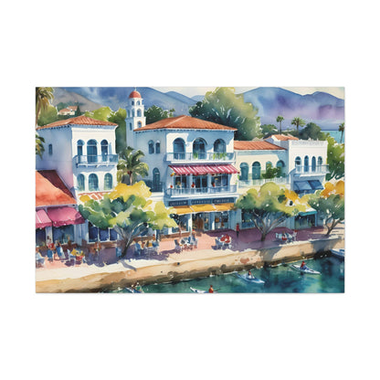 Santa Barbara Coastline, Santa Barbara Painting, 3 of many