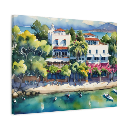 Santa Barbara Coastline, Santa Barbara Painting, 7 of many