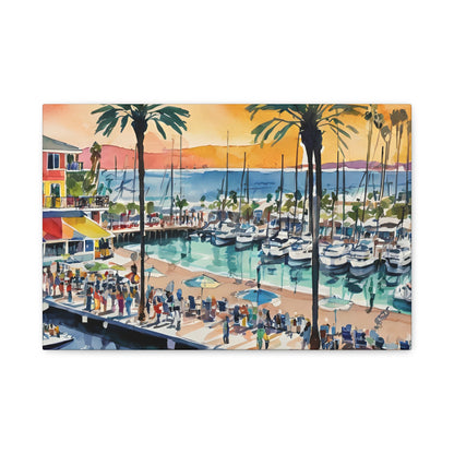 Santa Monica Waterfront, Santa Monica Painting, 5 of many