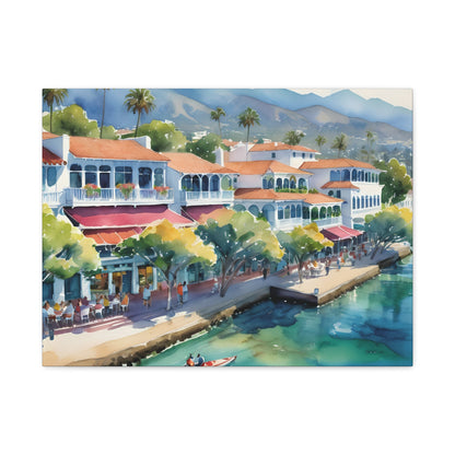 Santa Barbara Coastline, Santa Barbara Painting, 2 of many