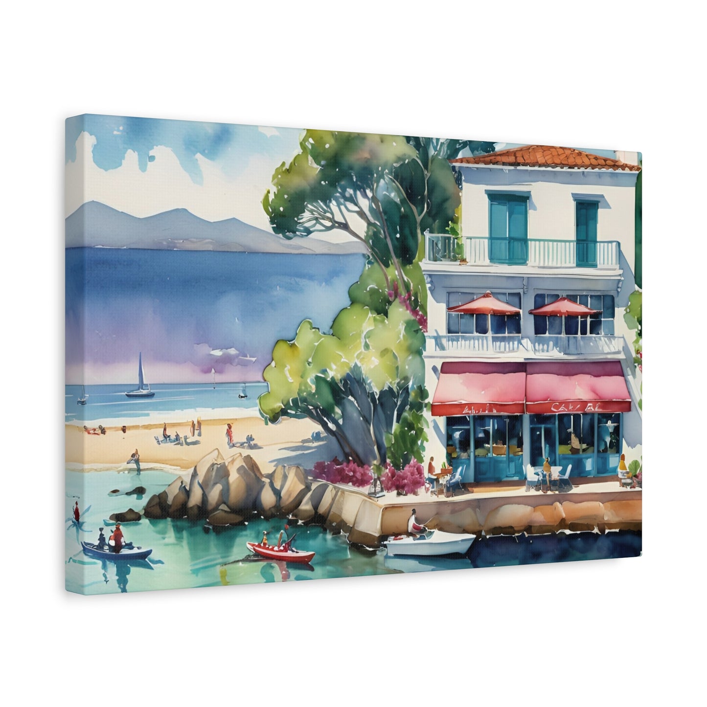 Santa Barbara Coastline, Santa Barbara Painting, 6 of many