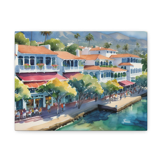 Santa Barbara Coastline, Santa Barbara Painting, 2 of many