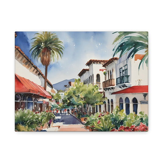 Santa Barbara Downtown, Santa Barbara Painting, 1 of many