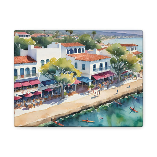 Santa Barbara Coastline, Santa Barbara Painting, 1 of many