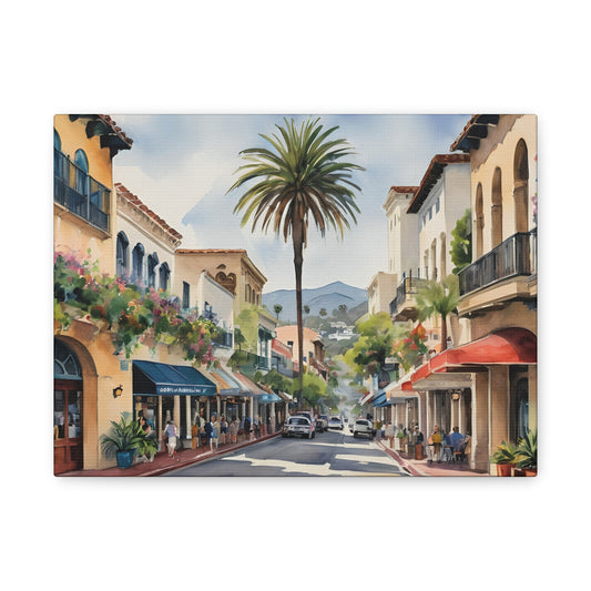 Santa Barbara Downtown, Santa Barbara Painting, 6 of many