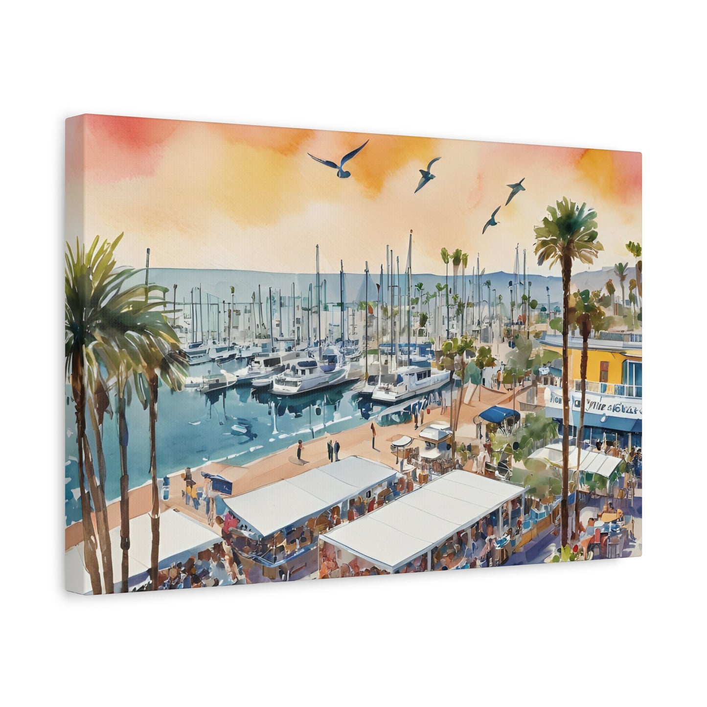 Santa Monica Waterfront, Santa Monica Painting, 8 of many