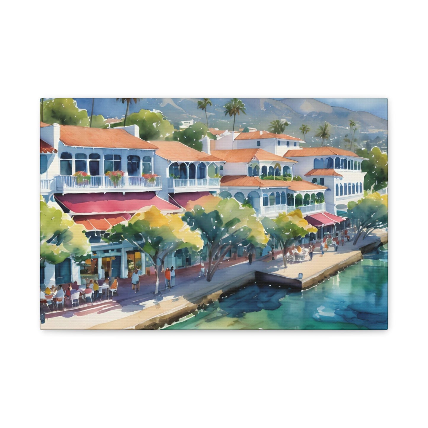 Santa Barbara Coastline, Santa Barbara Painting, 2 of many