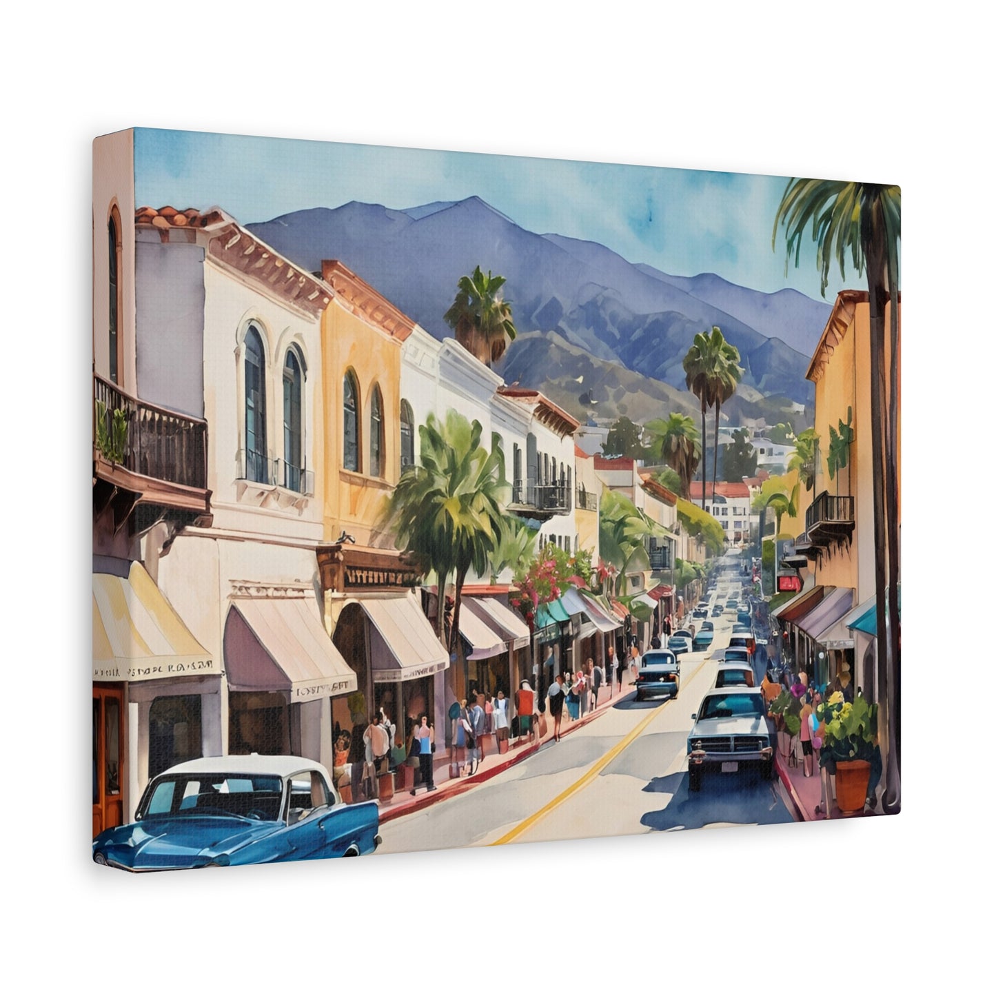 Santa Barbara Downtown, Santa Barbara Painting, 7 of many