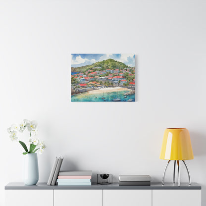 St. Barts Coastal Vibe, Canvas Painting, 7 of many