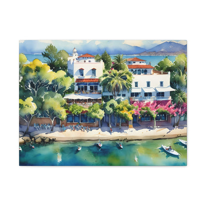 Santa Barbara Coastline, Santa Barbara Painting, 7 of many